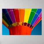 Affiche chaude de ballon à air