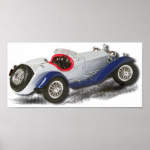Affiche d'Alfa Romeo