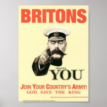 Affiche d'armée britannique