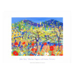 Affiche d'art : Cerises, pavots et marguerites Pro posters