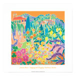 Affiche d'art : Chant et Zinging, jardin de Hanbur posters