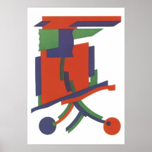 Affiche d'art de jazz de Gladky de serge