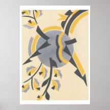 Affiche d'art de jazz de Gladky de serge