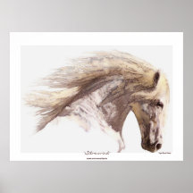 Affiche d'art de SILVERWIND (eau-couleur)