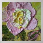 Affiche de beaux-arts de rose de rose