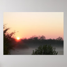 Affiche de brume de matin du Kentucky