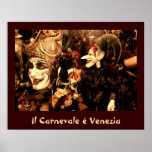 Affiche de carnaval de Venise