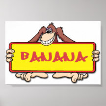 affiche de Corp. de banane