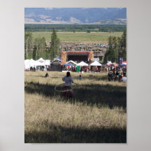 Affiche de Fest de musique de Jackson Hole