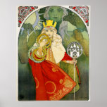 Affiche de festival d'Alphonse Mucha Sokol