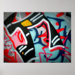 Affiche de graffiti