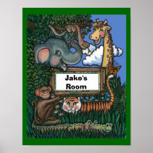 Affiche de jungle