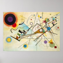 Affiche de la composition VIII en Kandinsky