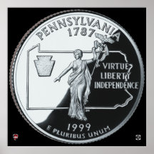 AFFICHE DE LA PENNSYLVANIE