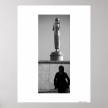 Affiche de la SILHOUETTE des FEMMES (guerre biolog