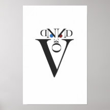 Affiche de lettre