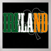 Affiche de l'Irlande