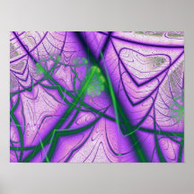 Affiche de membrane de fractale
