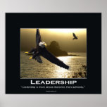 Affiche de motivation chauve d'Eagle