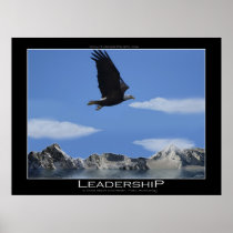 Affiche de motivation d'Eagle de ~ de DIRECTION un