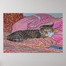 Affiche de mur de Kitty de palais