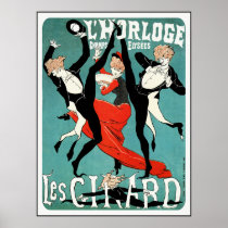 Affiche de Nouveau d'art de Cheret :  Les Girard :
