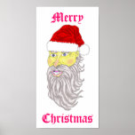 Affiche de Père Noël de Joyeux Noël
