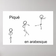 Affiche de piqué
