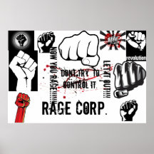 AFFICHE DE RAGE CORP