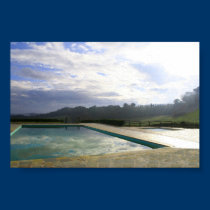 affiche de réflexion de piscine posters