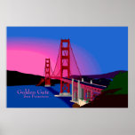 Affiche de San Francisco de Golden Gate
