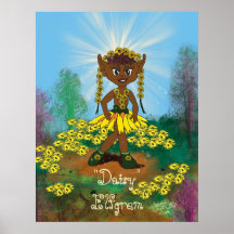 Affiche d'Elfgrem de "marguerite" grande