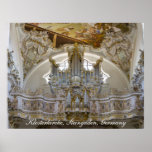 Affiche d'organe d'abbaye de Steingaden