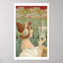Affiche française "Laurier Objets - d ' art " de N