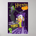 Affiche générique de partie de Halloween
