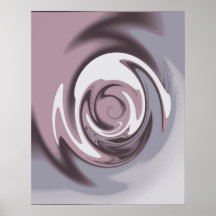 Affiche grise mauve de Wirlwind