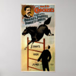 Affiche instruite de VAUDEVILLE de Loi des chevaux