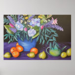 AFFICHE - la belle toujours vie de floraison