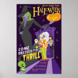Affiche pary de Halloween