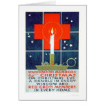Affiche recruteuse de Noël de Croix-Rouge (US00206 Carte De Vœux