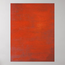 Affiche rouge d'art moderne