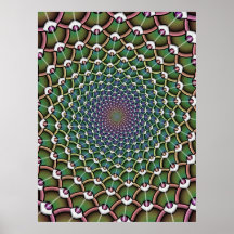 Affiche Trippy de yeux