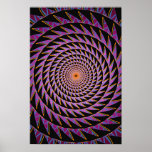 Affiche Trippy : Spirale de dent de scie