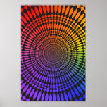 Affiche : Vertige d'arc-en-ciel : Résumé psychédél