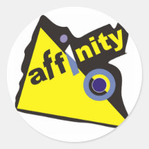 AFFINITEIT RONDE STICKERS
