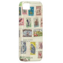 Affranchissement vintage coque iPhone 5