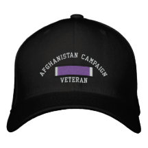 Afghanistan Purple Heart Baseball Cap