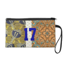 africain wax J2M Pochette Avec Dragonne