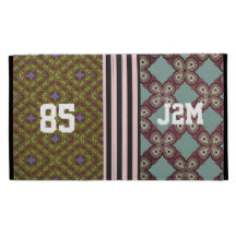 africain wax university J2M Étui iPad Folio