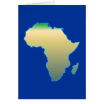 Afrika Africa Grußkarte